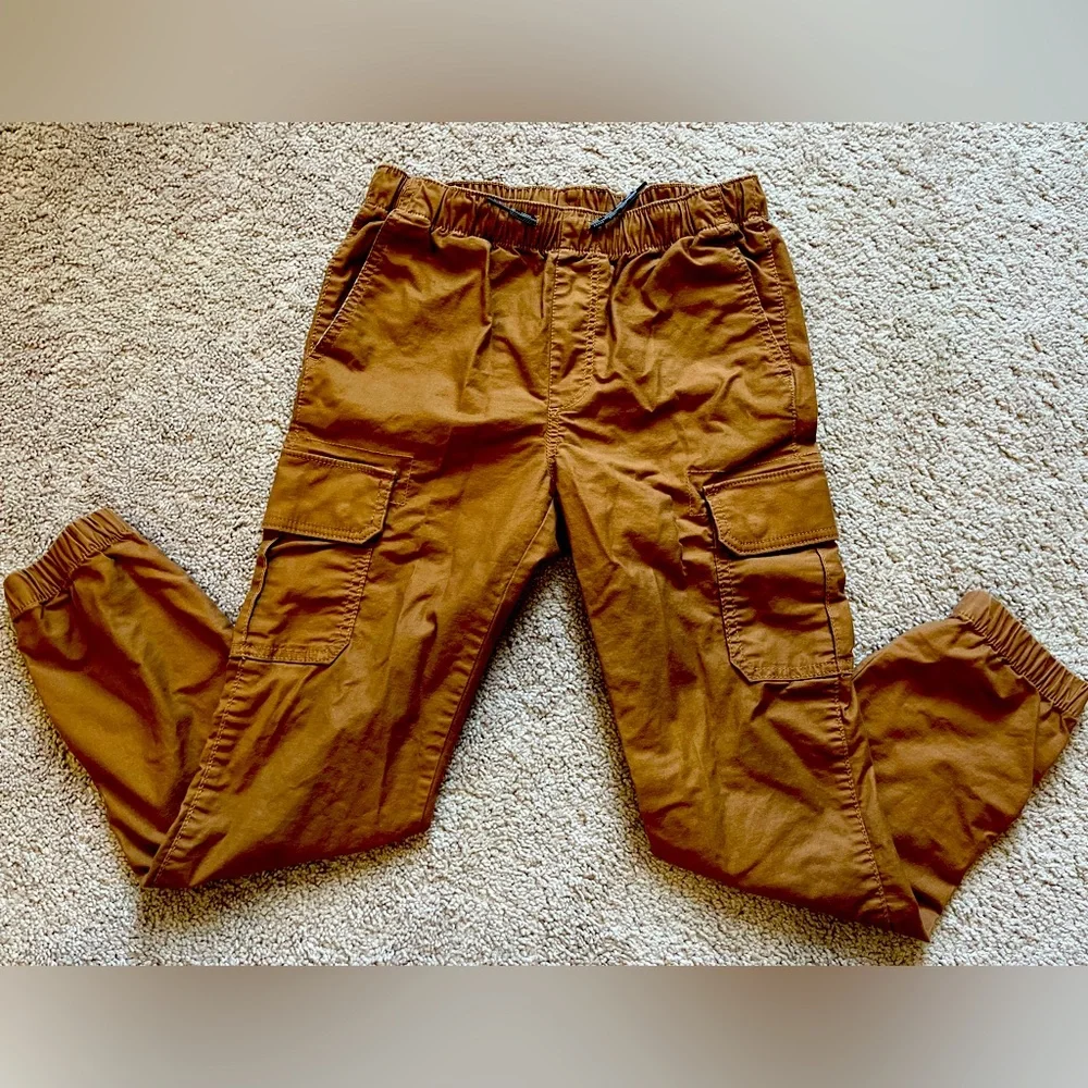 GAP KIDS tan color cargo jogger pants size XXL. NOWT